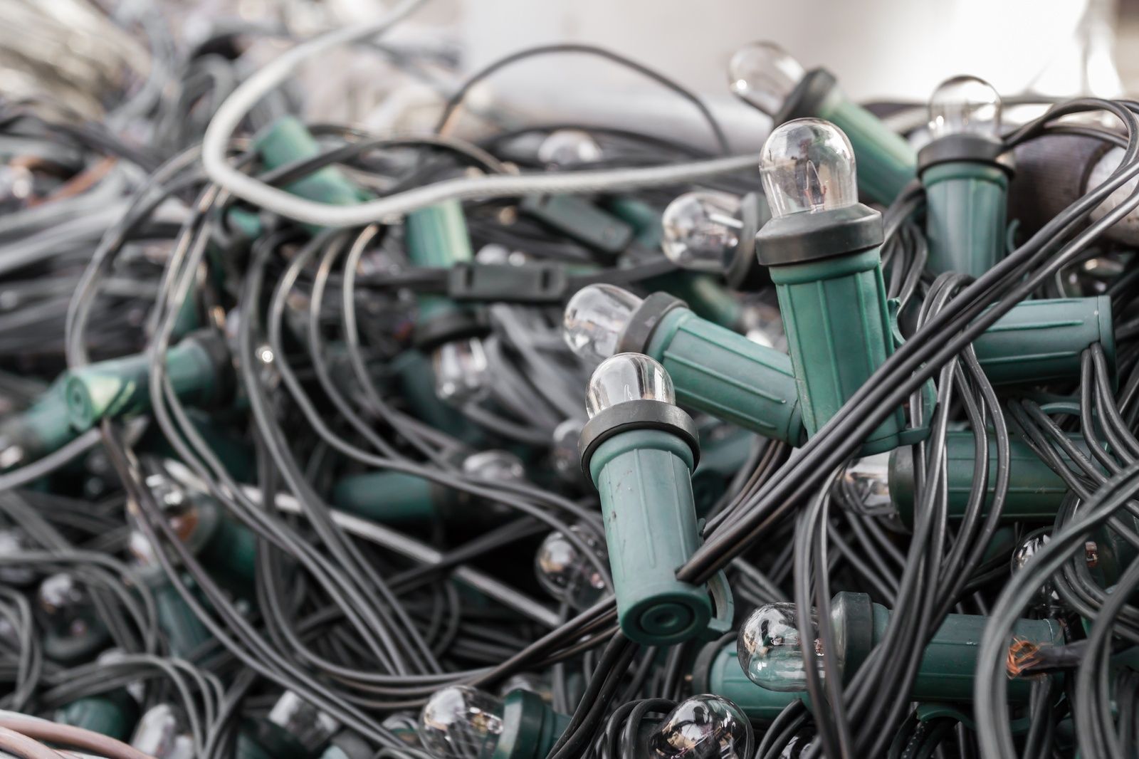 Incorrect Way To Store Net Christmas Lights Resized